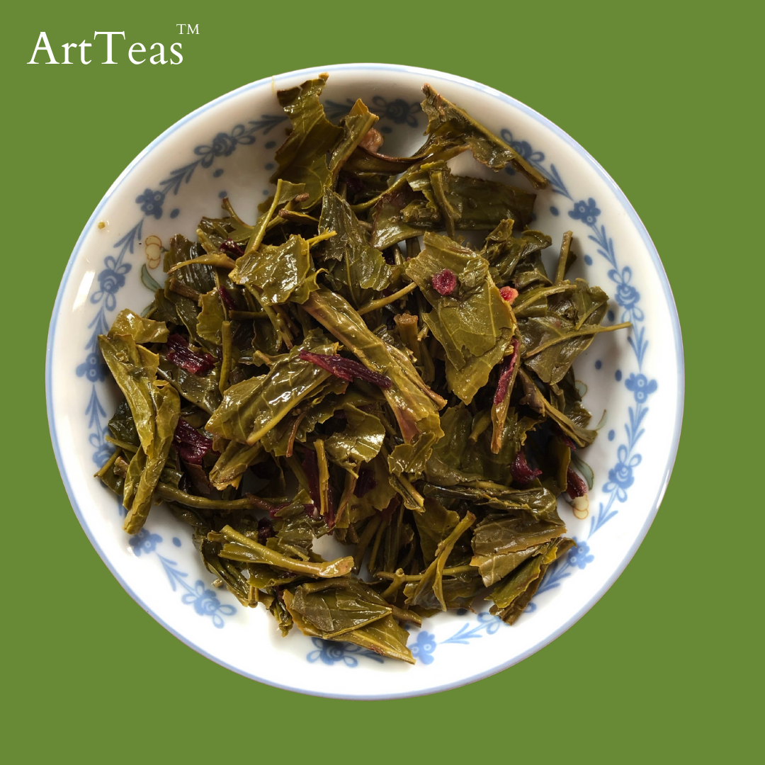 Buy Online: Hibiscus Green Twist - Chai Experience