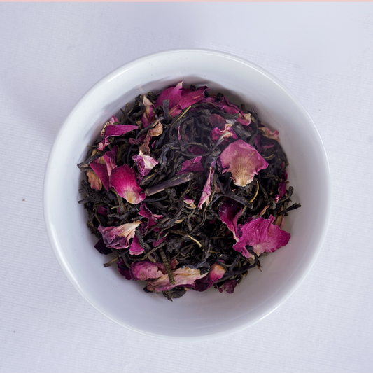 Buy the best quality Rose Green Tea Online - Chai Experience