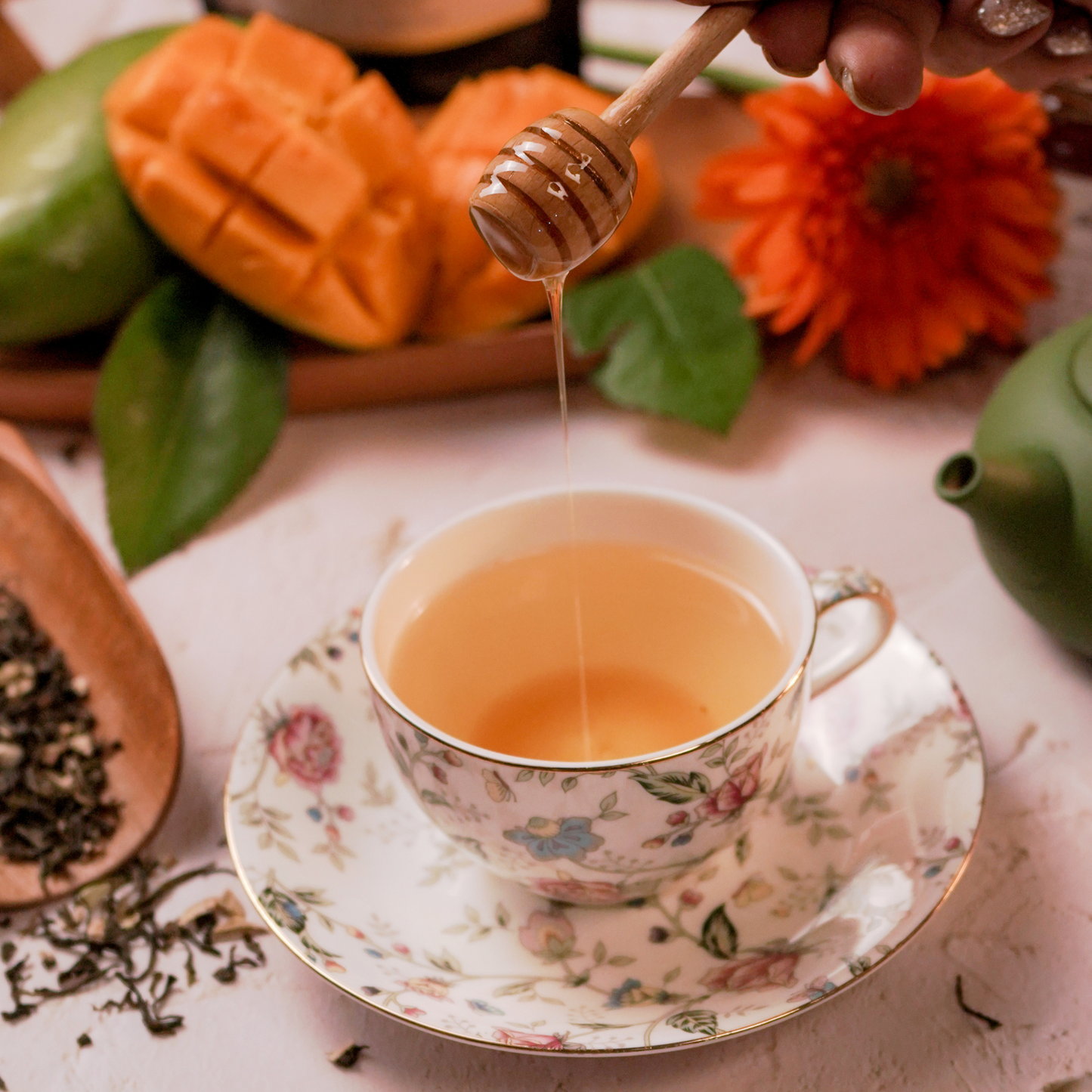 Buy Iced Tea, Mango Green Tea Online - Chai Experience
