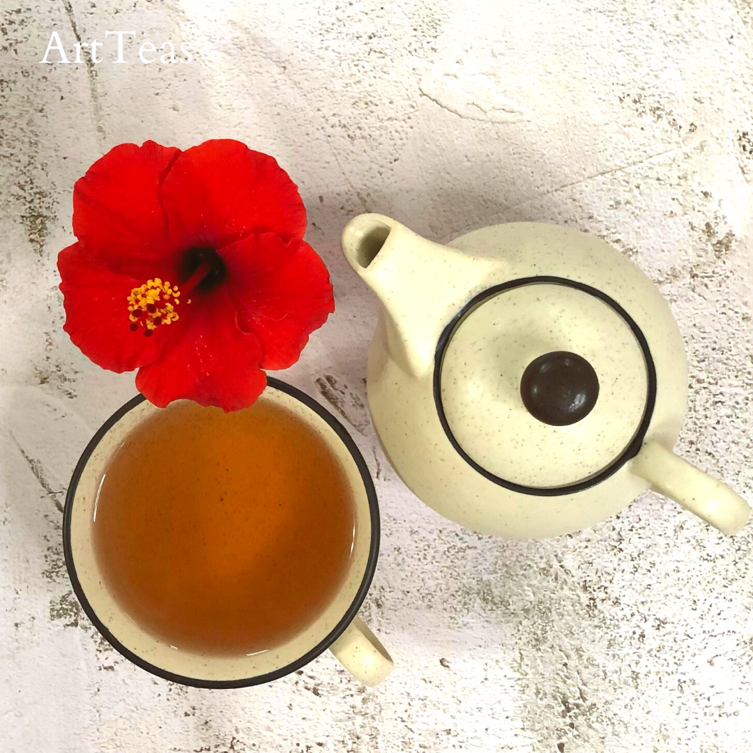 Hibiscus Green Tea 50 grams - Chai Experience :Buy Online