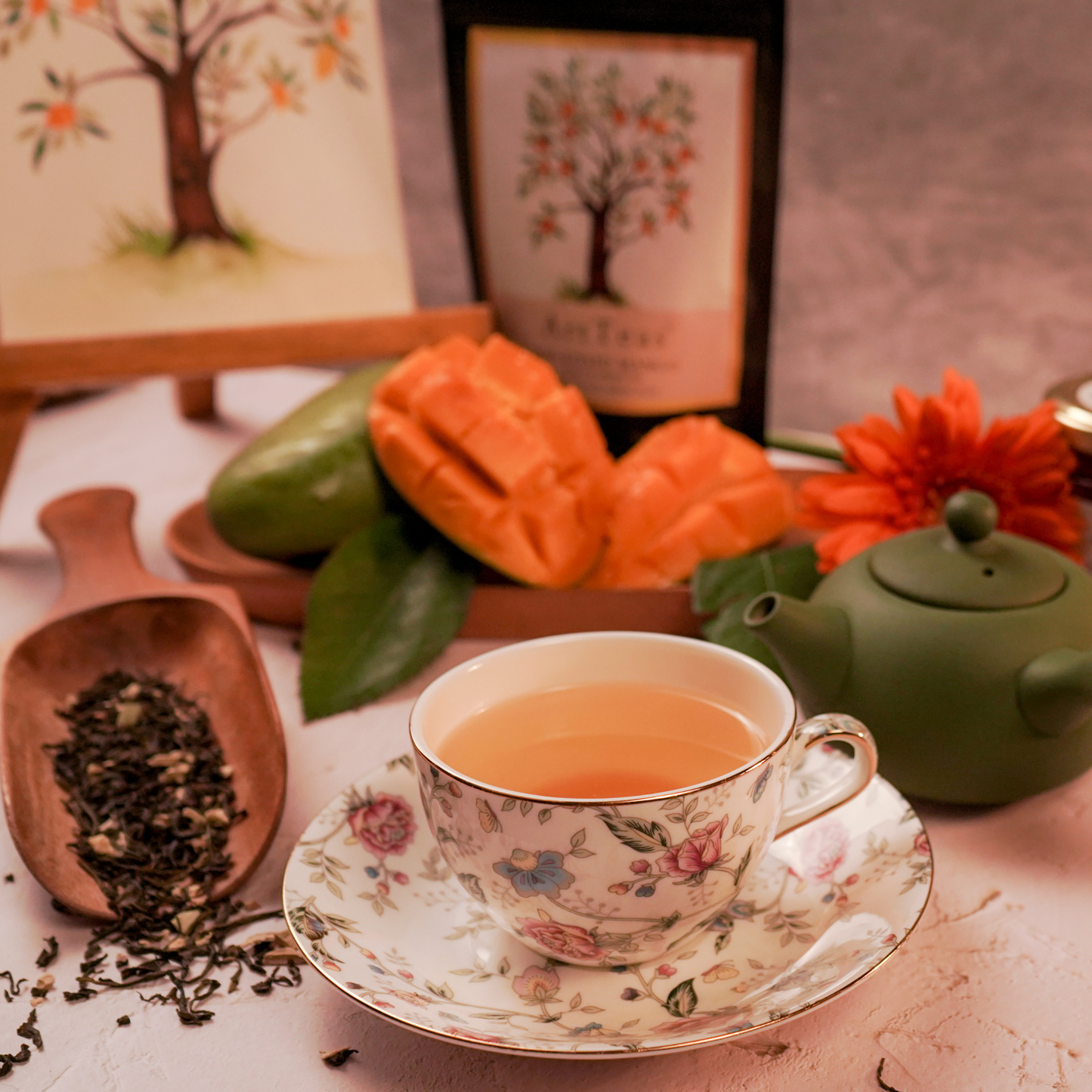 Shop Online: Mango Green Tea : Chai Experience