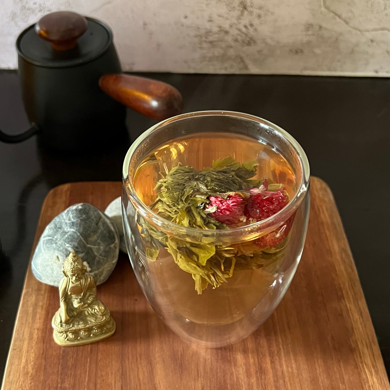 Buy stunning floral blooming tea online : Chai Experience