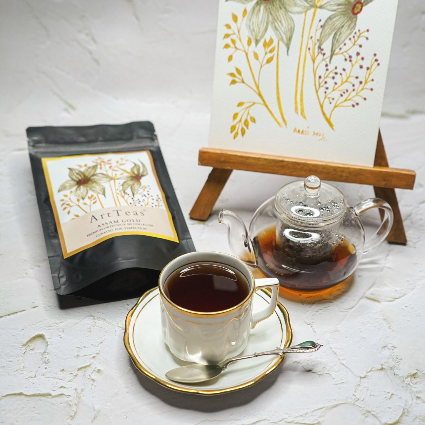 Buy Assam Gold Black Orthodox Tea Online - ChaiExperience