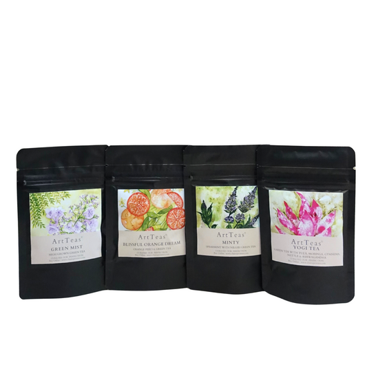 Buy Tea sampler pack of 4 Online: Chai Experience