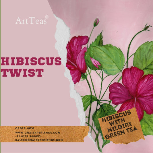 Buy Hibiscus Green Tea in India Online - Chai Experience