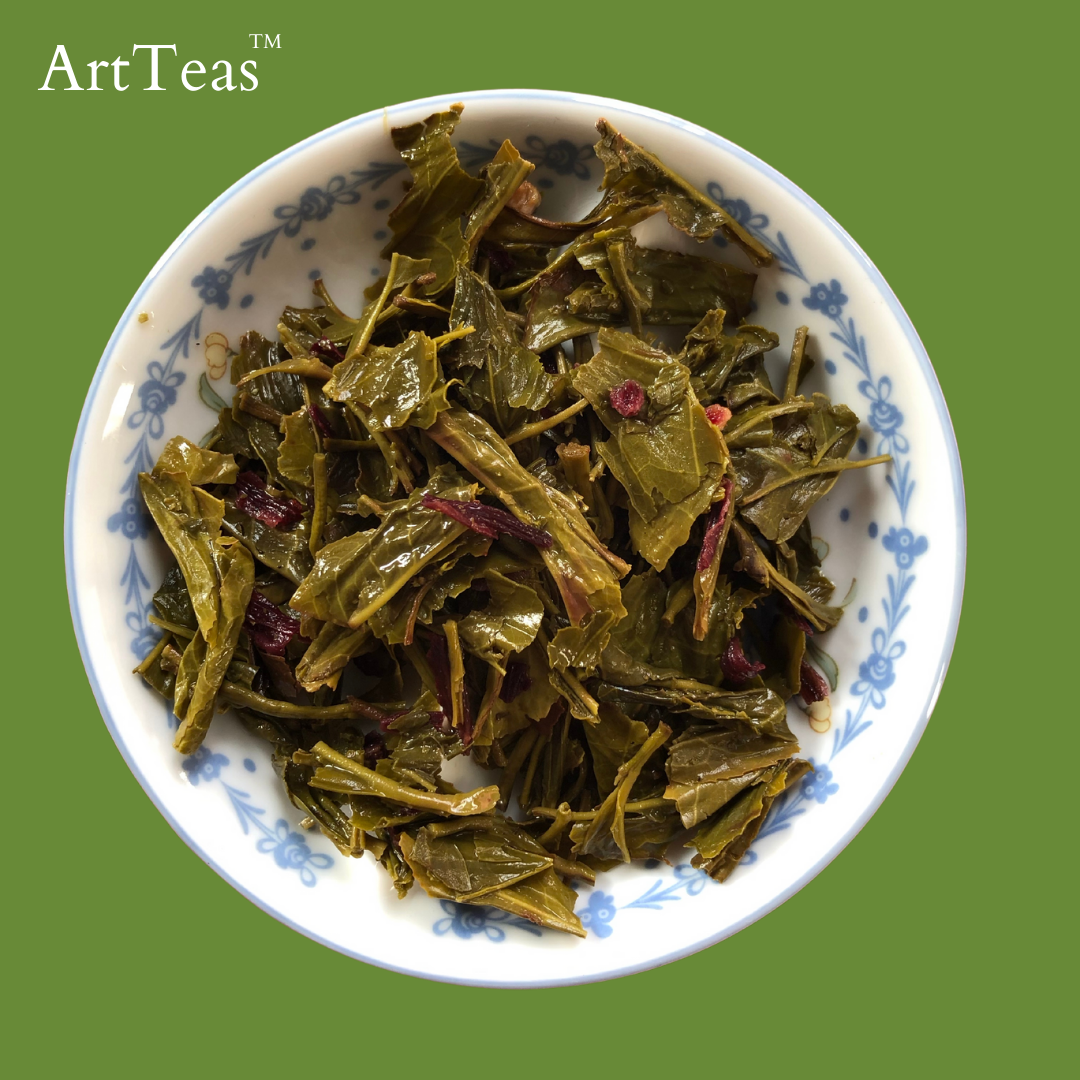 Buy Online:  Hibiscus Green Twist - Chai Experience