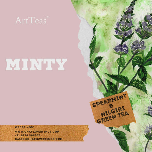 Buy Best Mint Green Tea Online - Chai Experience