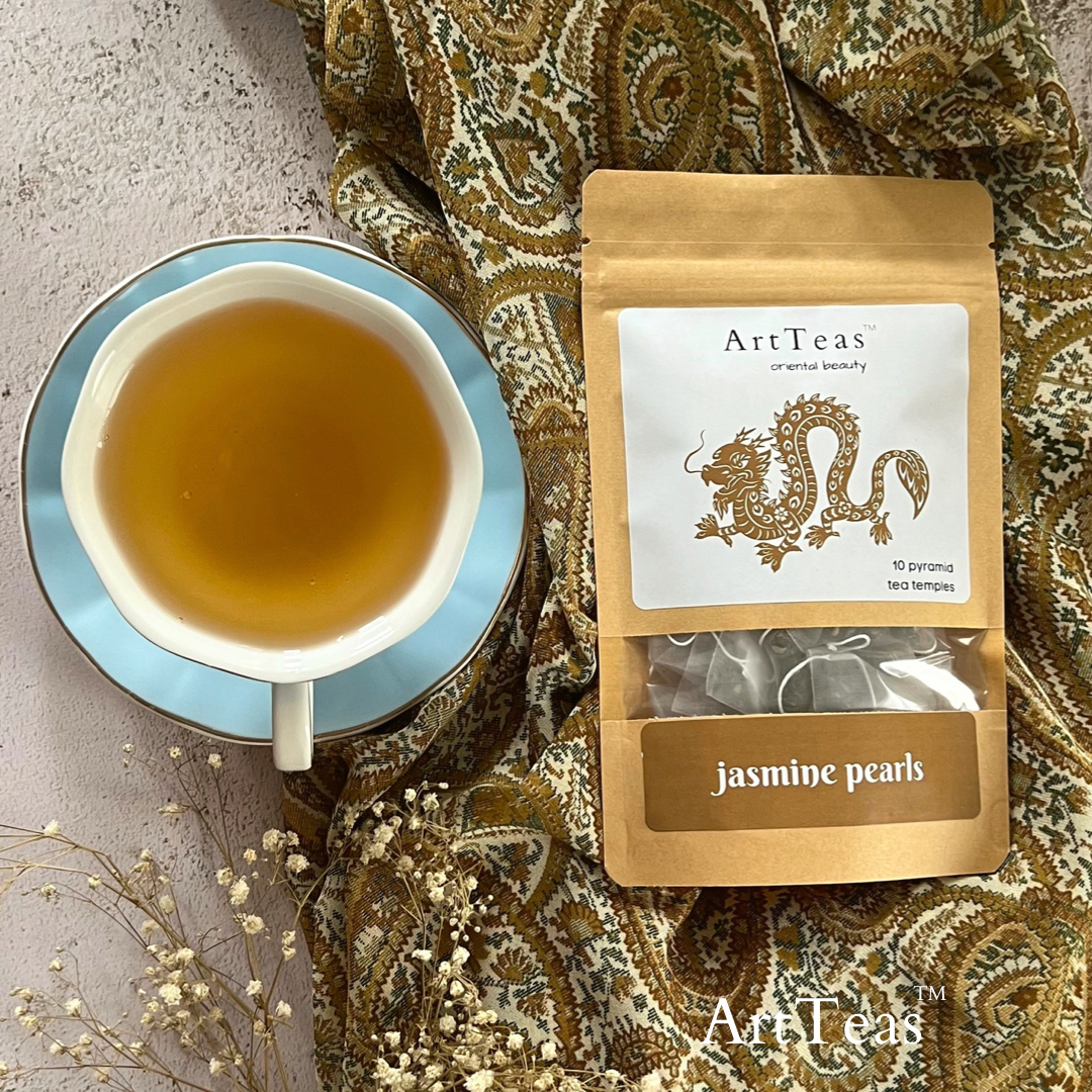 Buy Jasmine Pearl Tea Online | Loose Leaf & Tea Bags - Chai Experience