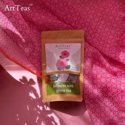 Buy Hibiscus Green Tea (Tea Bags) Online: Chai Experience
